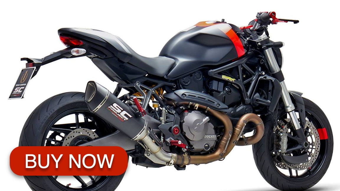 Ducati monster 821 sales exhaust