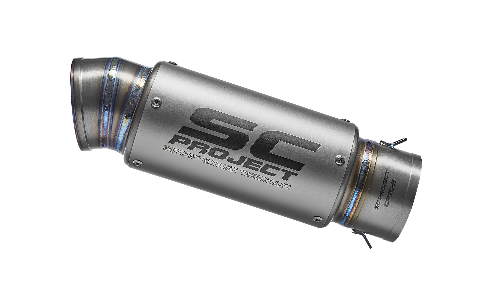 scproject gp70 exhaust full system slipon