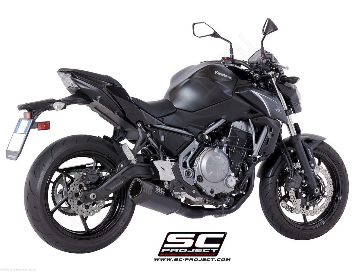 完成品 サイレンサー フル排気矢印GP2スチールブラック川崎忍者650 2018 18 Full Exhaust Arrow Gp2 Steel  Black Kawasaki Ninja 650 2018 18 マフラー