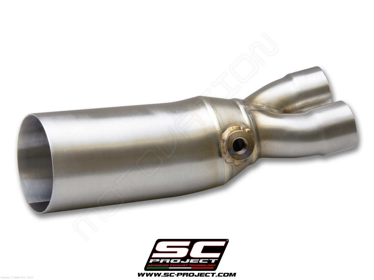 DeCat Link Pipe by SC-Project Yamaha / T-MAX 530 / 2018 (Y24-DE)