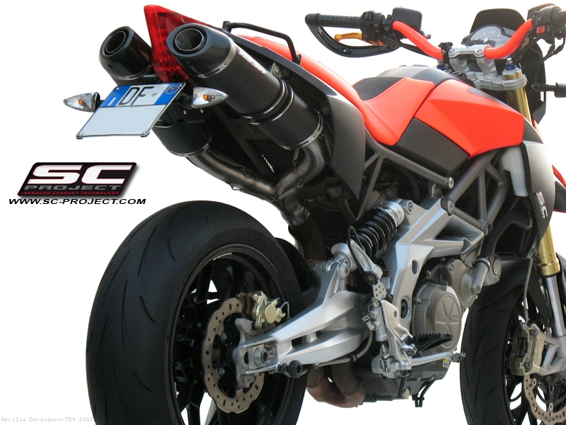 aprilia dorsoduro 900 exhaust
