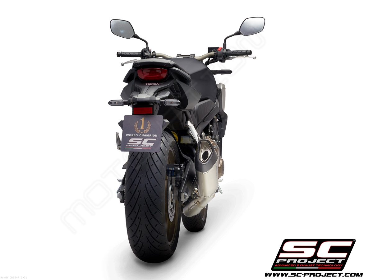 Honda CB 650 R Ceratec exhaust coating
