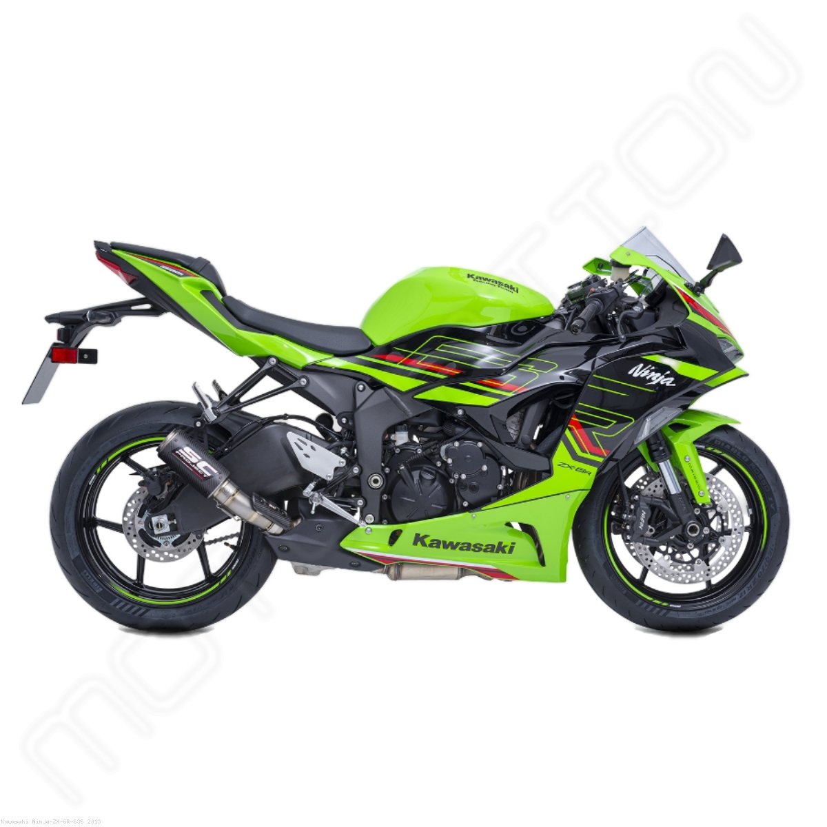 CR-T Exhaust Kawasaki / Ninja ZX-6R 636 / 2013 (K35-T36)