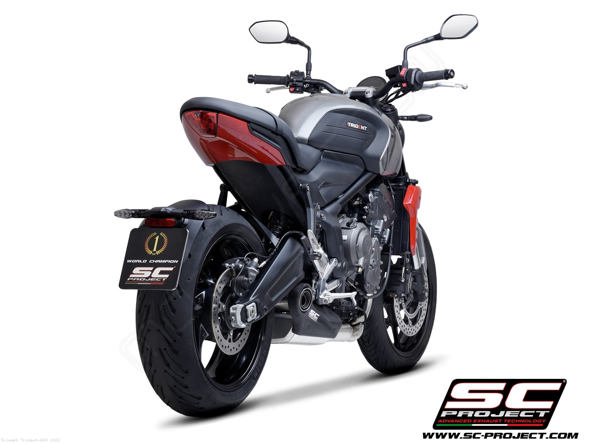 STR-1 Exhaust Triumph / Trident 660 / 2022 (T26-C135)