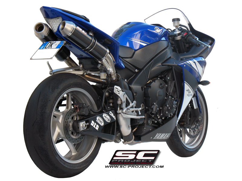 Yamaha YZF R1 (2009-2014) Dual GP-EVO Exhaust by SC-Project