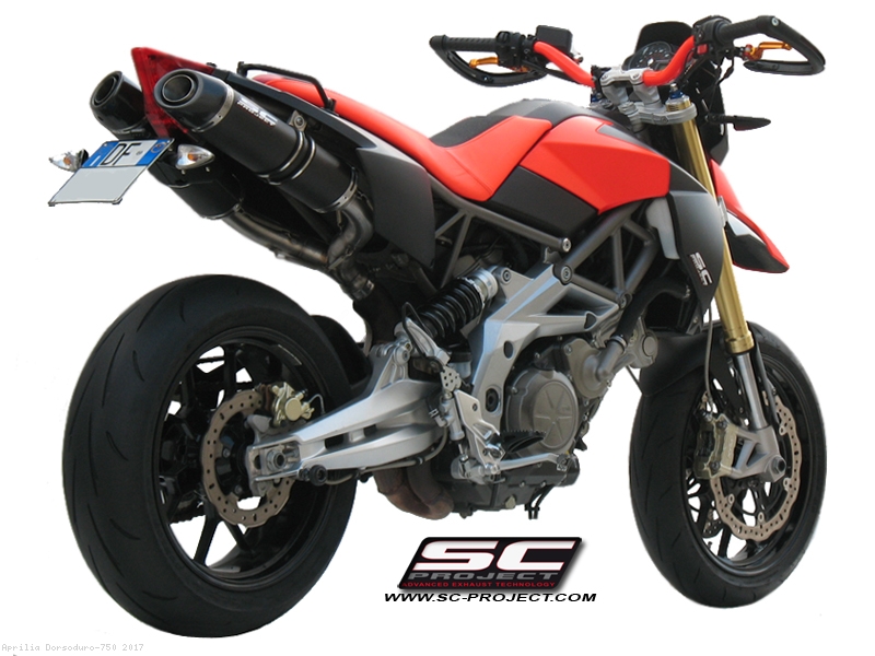 aprilia dorsoduro 900 exhaust