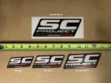 SC-Project Heat Resistant Exhaust Decal