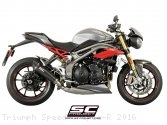 Conic Exhaust by SC-Project Triumph / Speed Triple R / 2016