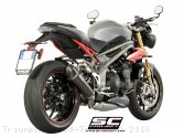 Conic Exhaust by SC-Project Triumph / Speed Triple R / 2016