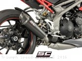 Conic Exhaust by SC-Project Triumph / Speed Triple S / 2016