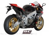 Race Oval Exhaust by SC-Project Aprilia / RSV4 Factory / 2013