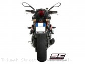 Conic Exhaust by SC-Project Triumph / Street Triple R / 2014