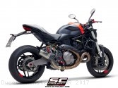 CR-T Exhaust by SC-Project Ducati / Monster 1200R / 2017
