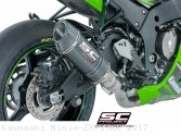 Race Oval Exhaust by SC-Project Kawasaki / Ninja ZX-10RR / 2017