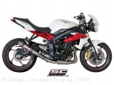 GP M2 Exhaust by SC-Project Triumph / Street Triple / 2013