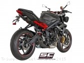 Conic Exhaust by SC-Project Triumph / Street Triple / 2015