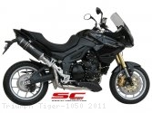 Oval Exhaust by SC-Project Triumph / Tiger 1050 / 2011