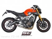 Conic Exhaust by SC-Project Yamaha / FZ-09 / 2014