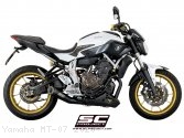 Conic Exhaust by SC-Project Yamaha / MT-07 / 2020