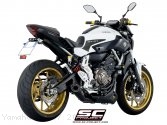 Conic Exhaust by SC-Project Yamaha / FZ-07 / 2014