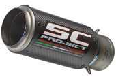 Replacement CR-T Exhaust Silencer for SC-Project 65mm Link Pipe
