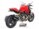 Dual GP-Tech Exhaust by SC-Project Ducati / Monster 1200 / 2015