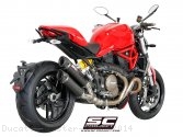 Dual GP-Tech Exhaust by SC-Project Ducati / Monster 1200 / 2014