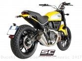 Conic Twin Exhaust by SC-Project Ducati / Scrambler 800 Classic / 2017