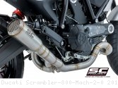 Conic Exhaust by SC-Project Ducati / Scrambler 800 Mach 2.0 / 2017