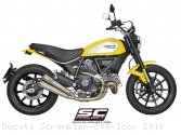 Conic "70s Style" Exhaust by SC-Project Ducati / Scrambler 800 Icon / 2016