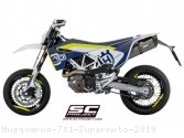 Oval Exhaust by SC-Project Husqvarna / 701 Supermoto / 2019