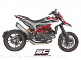 Conic High Mount Full System Exhaust SC-Project Ducati / Hypermotard 821 / 2013
