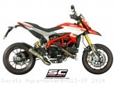 CR-T Exhaust by SC-Project Ducati / Hypermotard 821 SP / 2014