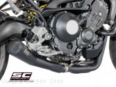 Conic "70s Style" Exhaust by SC-Project Yamaha / XSR900 / 2018