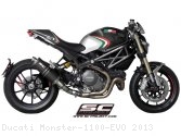 Oval R60 Exhaust by SC-Project Ducati / Monster 1100 EVO / 2013