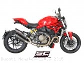 Dual GP-Tech Exhaust by SC-Project Ducati / Monster 1200S / 2015