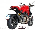 Oval Exhaust by SC-Project Ducati / Monster 1200S / 2014