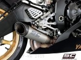 S1 Low Mount Exhaust by SC-Project Yamaha / YZF-R6 / 2019