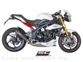Conic Low Mount Exhaust by SC-Project Triumph / Speed Triple R / 2012
