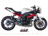 Conic Exhaust by SC-Project Triumph / Street Triple R / 2013