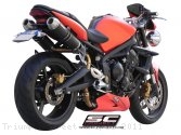 GP-EVO High Mount Exhaust BY SC-Project Triumph / Street Triple / 2011