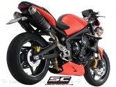 GP-EVO High Mount Exhaust BY SC-Project Triumph / Street Triple R / 2009