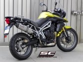 Oval Exhaust by SC-Project Triumph / Tiger 800 XC / 2014