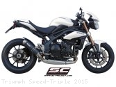 GP EVO Low Mount Exhaust by SC-Project Triumph / Speed Triple / 2015