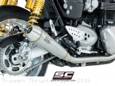 Conic Exhaust by SC-Project Triumph / Thruxton 1200 / 2016