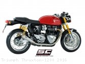 Conic "70s Style" Exhaust by SC-Project Triumph / Thruxton 1200 / 2016