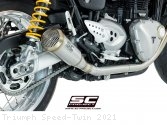 Conic "70s Style" Exhaust by SC-Project Triumph / Speed Twin / 2021