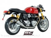 Conic Exhaust by SC-Project Triumph / Thruxton 1200 / 2017