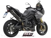 Oval Exhaust by SC-Project Triumph / Tiger 1050 / 2011