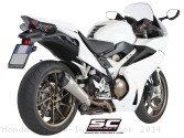 Conic Exhaust by SC-Project Honda / VFR800 Interceptor / 2014